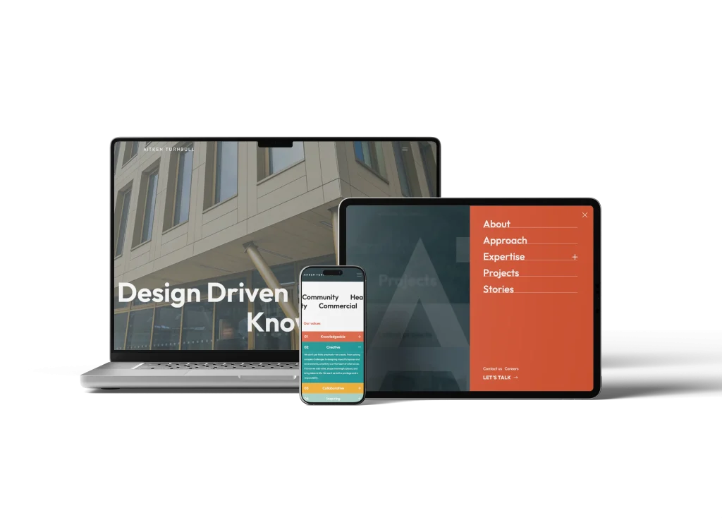 Aitken Turnbull Website mock up