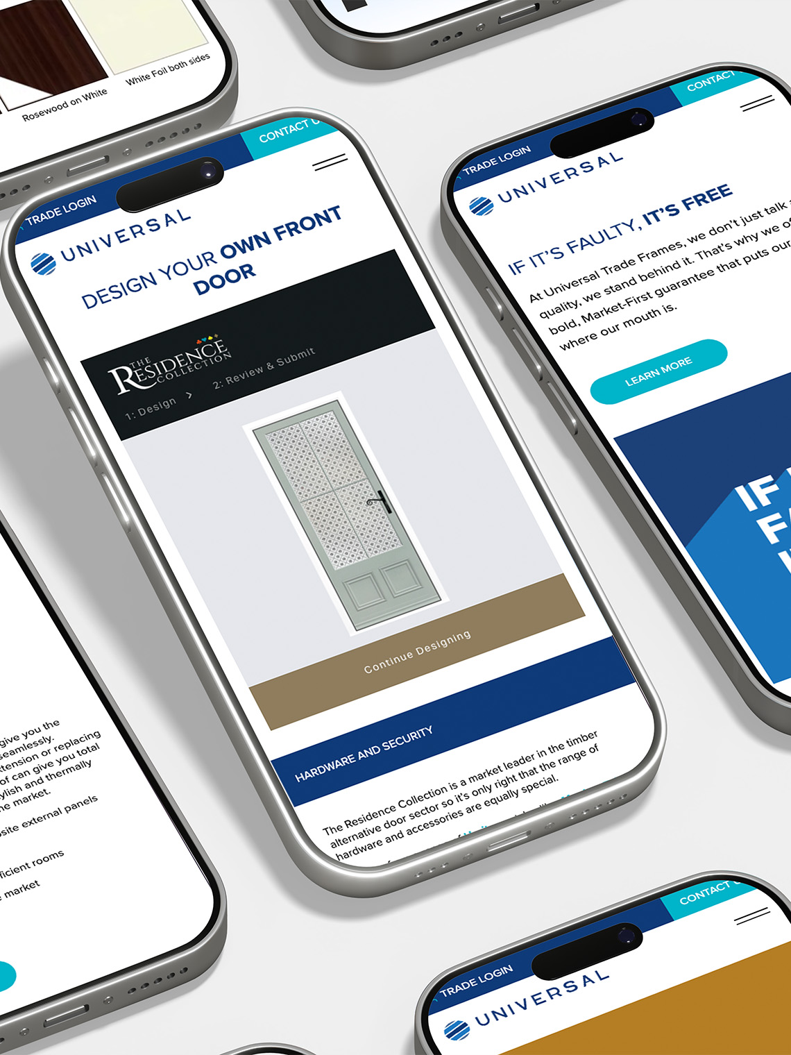 Universal Website on Mobile